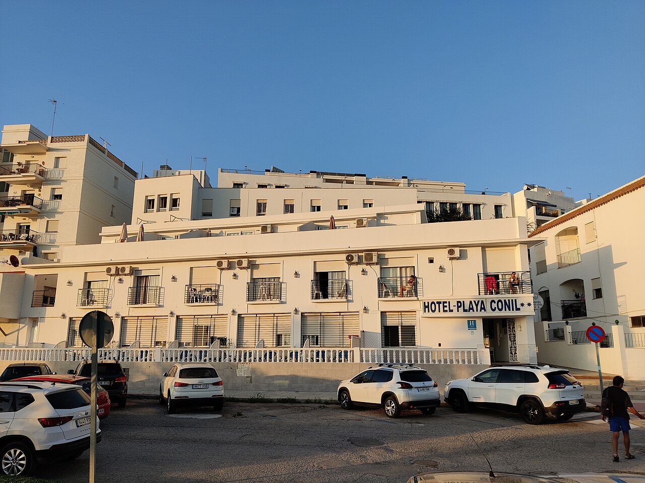 Apartamentos y Hotel en la playa